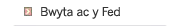 Bwyta ac Yfed